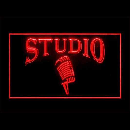 140025 Studio On Air Band Room Home Decor Open Display illuminated Night Light Neon Sign 16 Color By Remote
