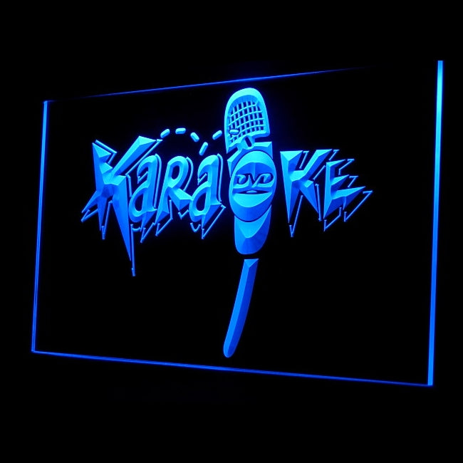 140026 Karaoke Lounge Bar Pub Home Decor Open Display illuminated Night Light Neon Sign 16 Color By Remote