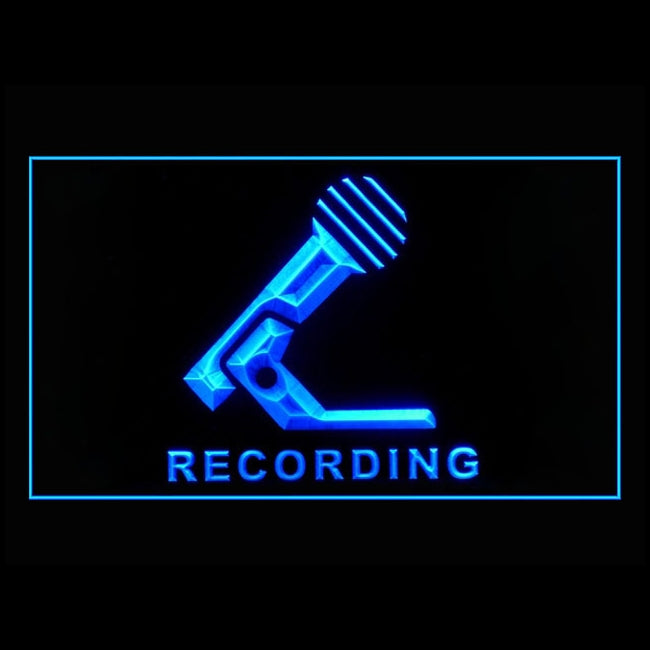 140033 Recording On The Air Radio Studio Home Decor Open Display illuminated Night Light Neon Sign 16 Color By Remote