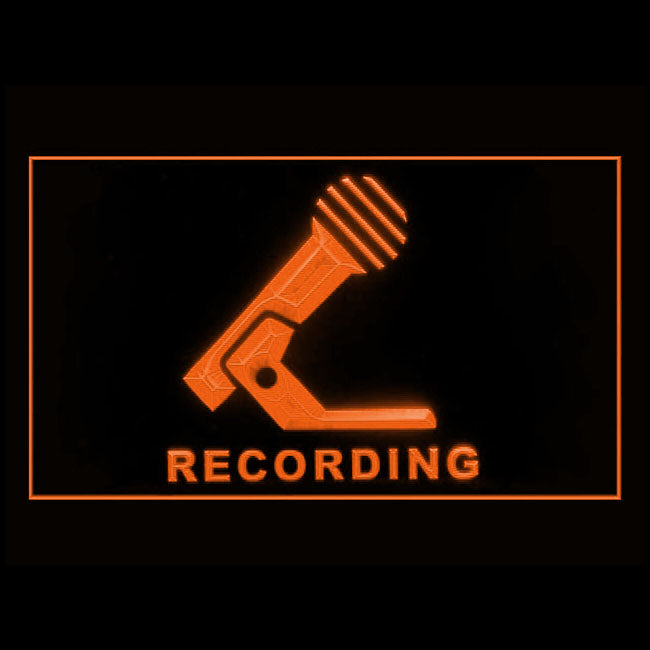 140033 Recording On The Air Radio Studio Home Decor Open Display illuminated Night Light Neon Sign 16 Color By Remote