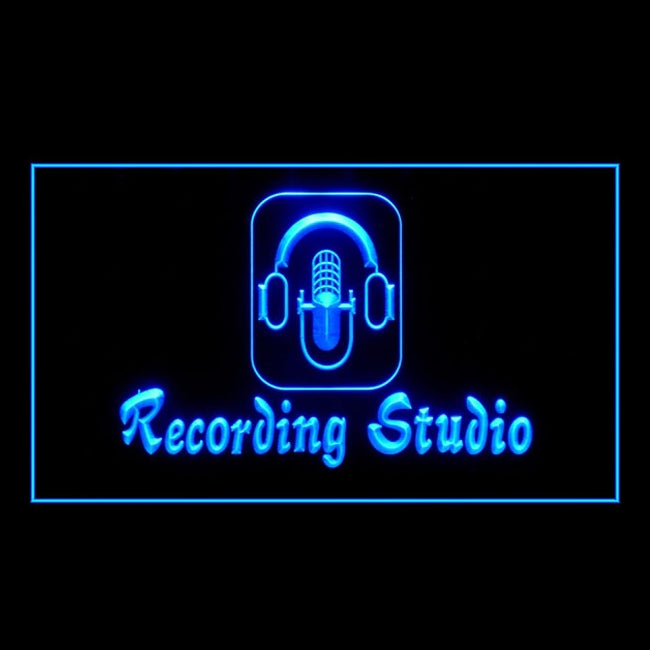 140035 Recording Studio On Air Live Home Decor Open Display illuminated Night Light Neon Sign 16 Color By Remote