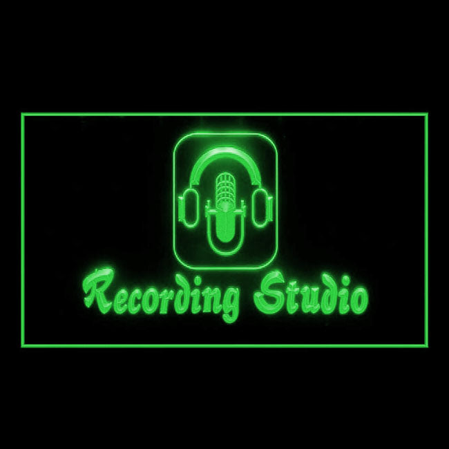 140035 Recording Studio On Air Live Home Decor Open Display illuminated Night Light Neon Sign 16 Color By Remote