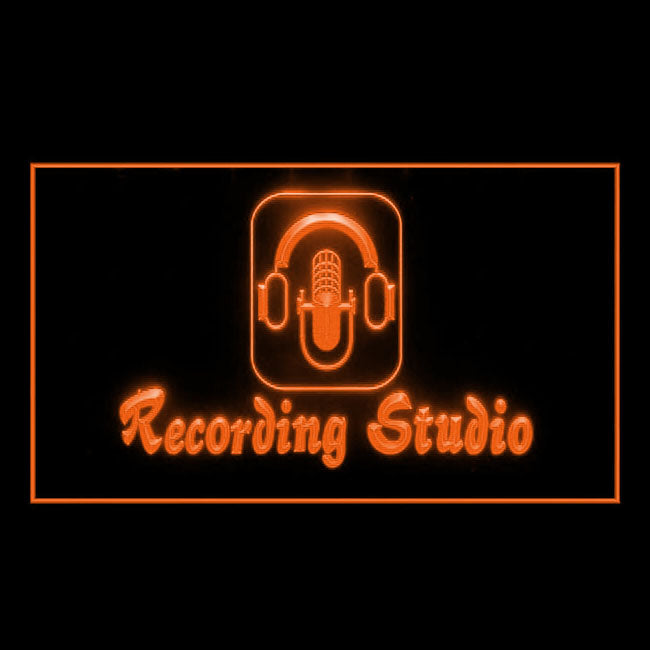 140035 Recording Studio On Air Live Home Decor Open Display illuminated Night Light Neon Sign 16 Color By Remote