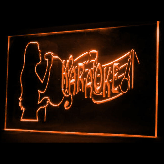 140039 Karaoke Lounge Bar Pub Home Decor Open Display illuminated Night Light Neon Sign 16 Color By Remote
