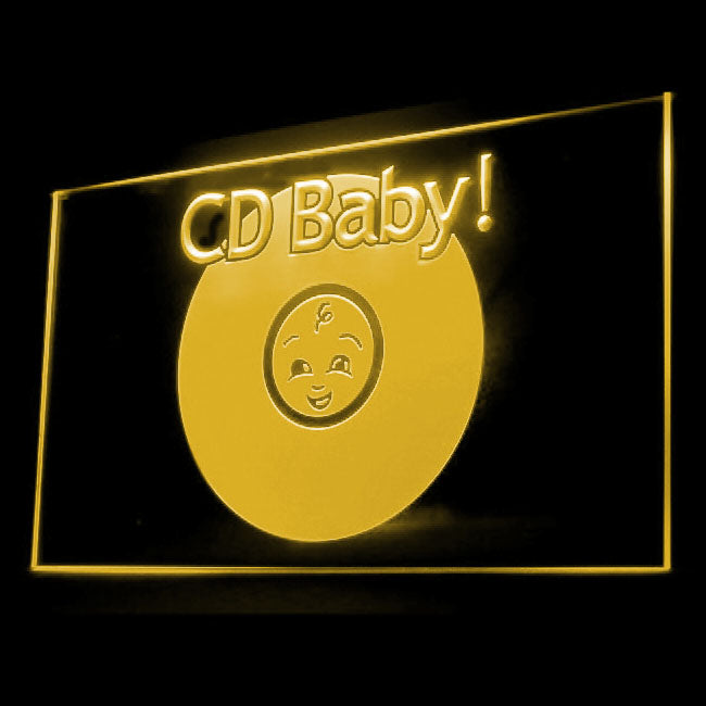 140042 CD Baby Music Lession Home Decor Open Display illuminated Night Light Neon Sign 16 Color By Remote