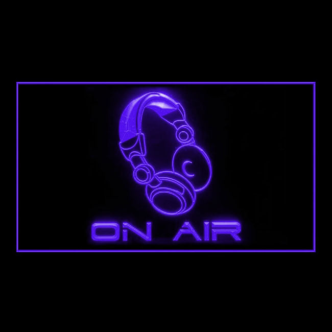 140049 On Air Recording Live Studio Room Home Decor Open Display illuminated Night Light Neon Sign 16 Color By Remote