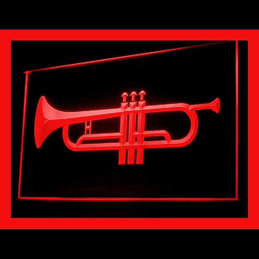 140059 Horn Lesson Music Shop Store Open Home Decor Open Display illuminated Night Light Neon Sign 16 Color By Remote