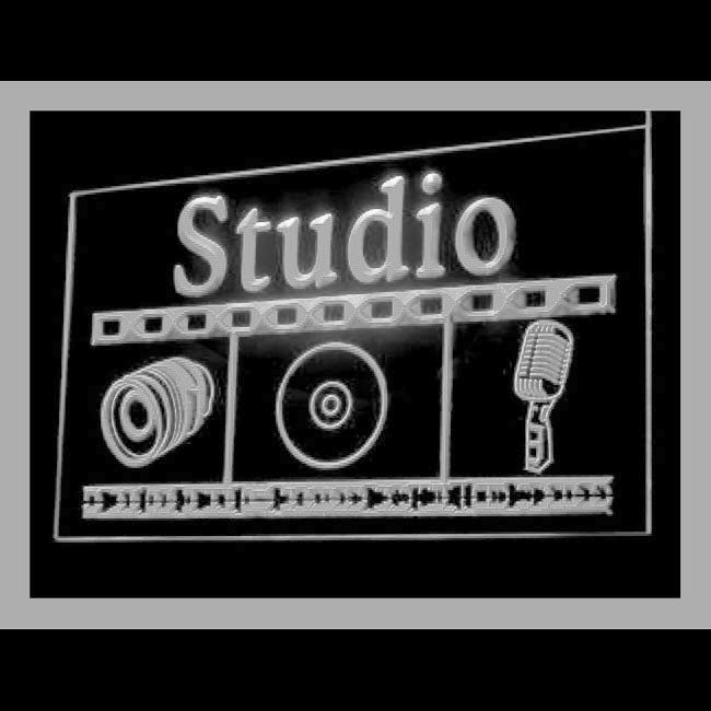 140074 Studio Video Recording Music Media On Air Home Decor Open Display illuminated Night Light Neon Sign 16 Color By Remote