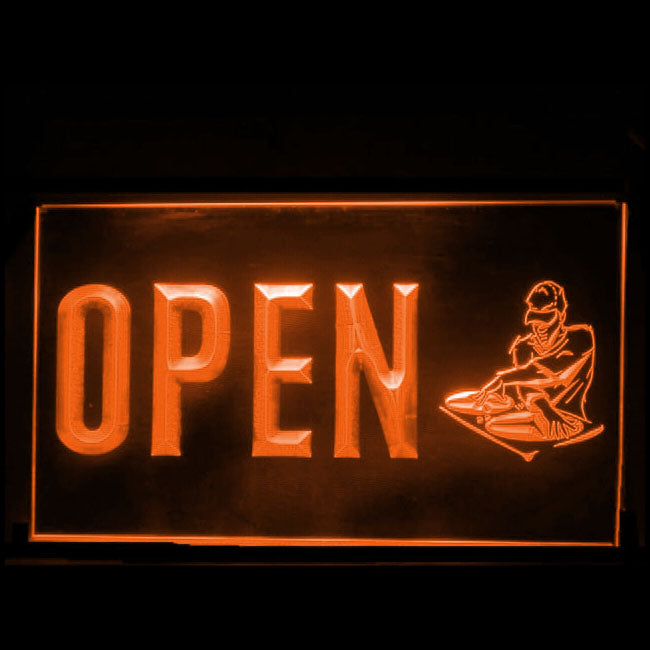 140084 DJ Tech Turntable Mixer Shop Store Open Home Decor Open Display illuminated Night Light Neon Sign 16 Color By Remote