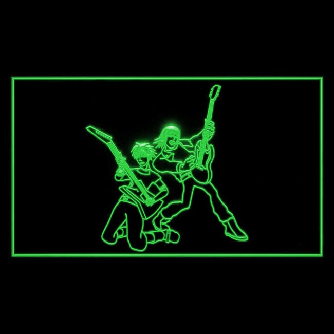 140093 Guitar Weapons Band Rock Hero Home Decor Open Display illuminated Night Light Neon Sign 16 Color By Remote
