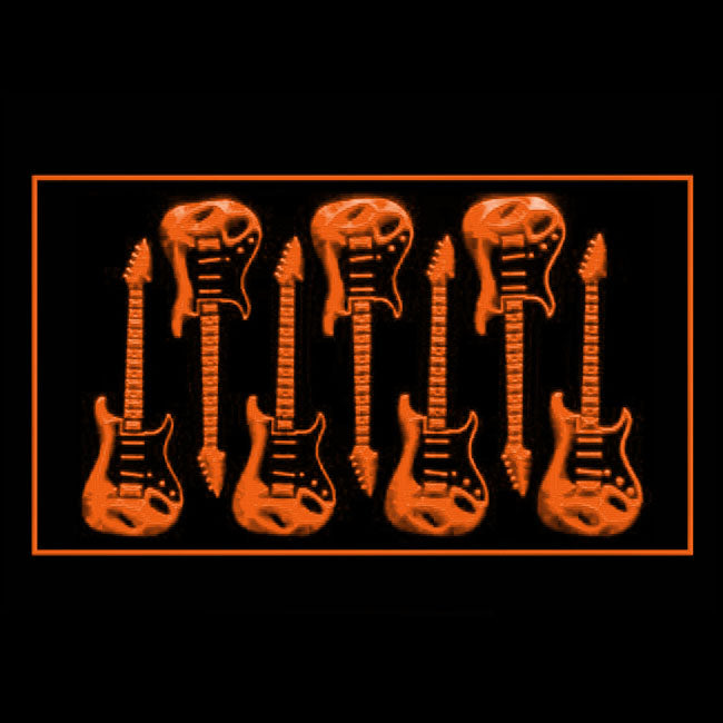 140134 Acoustic Guitar Weapon Shop Store Open Home Decor Open Display illuminated Night Light Neon Sign 16 Color By Remote