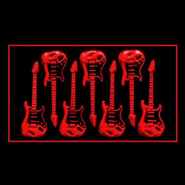 140134 Acoustic Guitar Weapon Shop Store Open Home Decor Open Display illuminated Night Light Neon Sign 16 Color By Remote