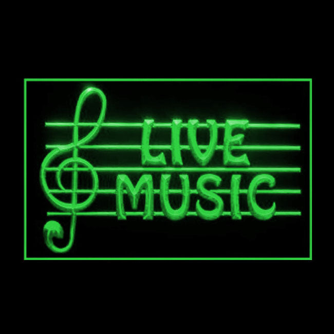 140143 Live Music Studio Room Home Decor Open Display illuminated Night Light Neon Sign 16 Color By Remote