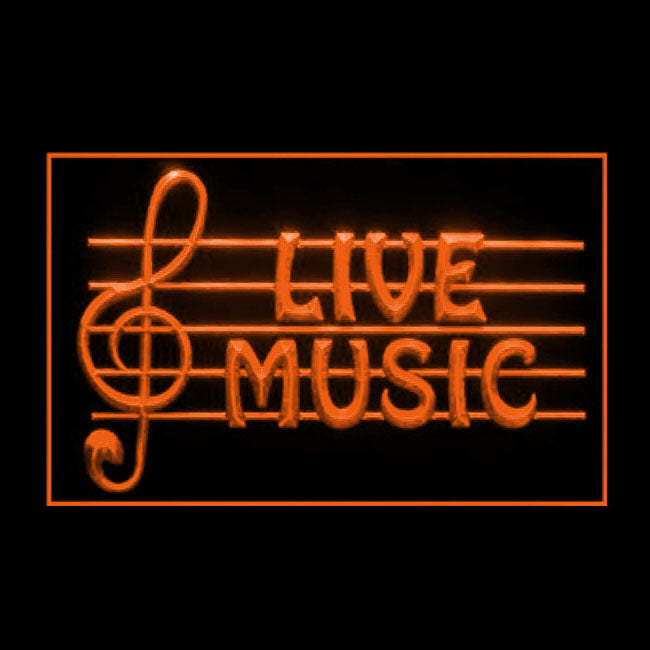 140143 Live Music Studio Room Home Decor Open Display illuminated Night Light Neon Sign 16 Color By Remote