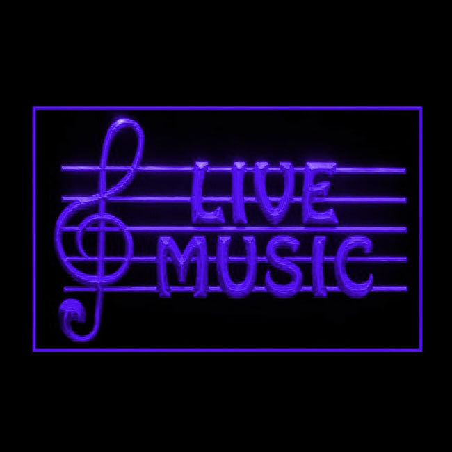 140143 Live Music Studio Room Home Decor Open Display illuminated Night Light Neon Sign 16 Color By Remote
