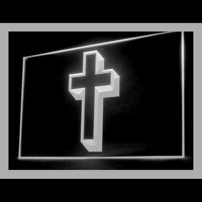 150023 Jesus Saves Religion Crosses Shop Store Home Decor Open Display illuminated Night Light Neon Sign 16 Color By Remote