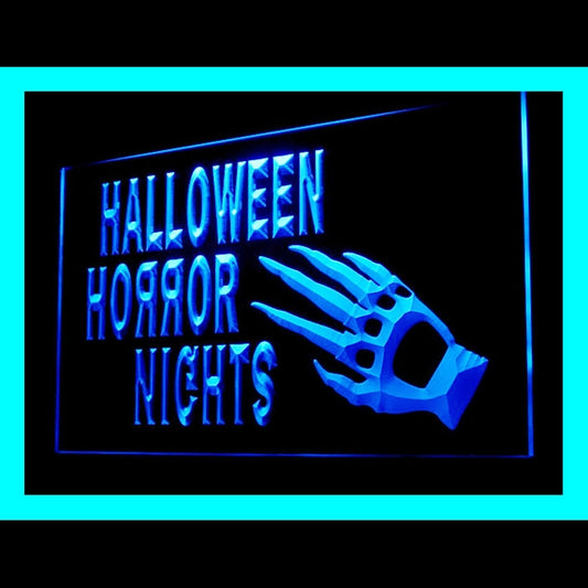 150033 Halloween Shop Store Home Decor Open Display illuminated Night Light Neon Sign 16 Color By Remote