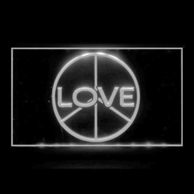 150097 Love Peace Friendly Freedom Home Decor Open Display illuminated Night Light Neon Sign 16 Color By Remote