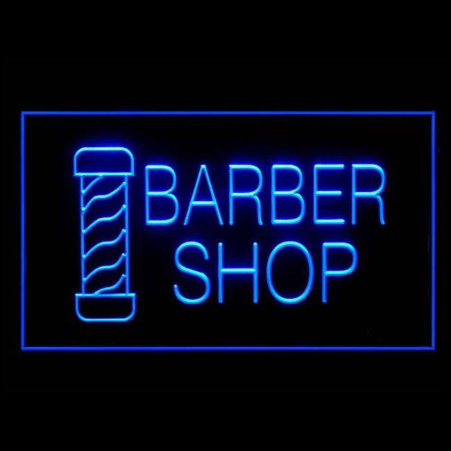 160001 Barber Shop Haircut Beauty Salon Home Decor Open Display illuminated Night Light Neon Sign 16 Color By Remote