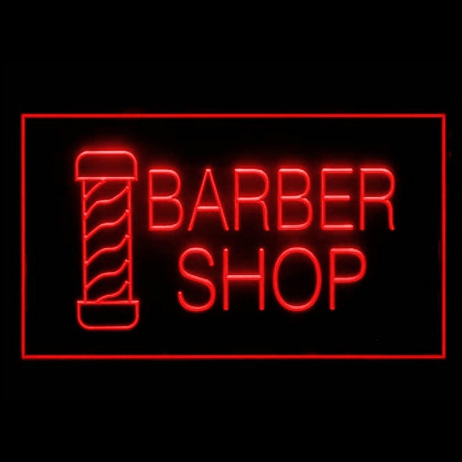 160001 Barber Shop Haircut Beauty Salon Home Decor Open Display illuminated Night Light Neon Sign 16 Color By Remote