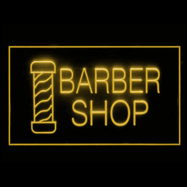 160001 Barber Shop Haircut Beauty Salon Home Decor Open Display illuminated Night Light Neon Sign 16 Color By Remote