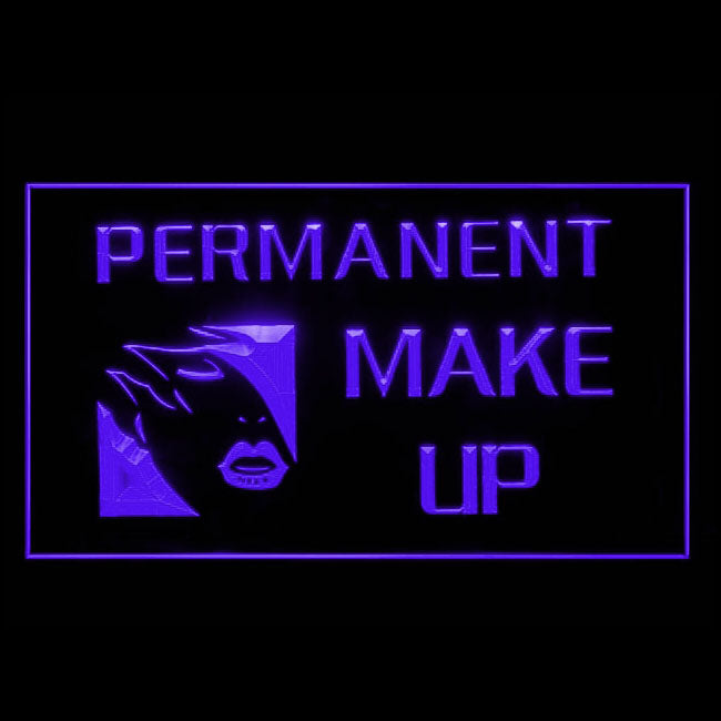 160014 Permanent Make Up Beauty Salon Home Decor Open Display illuminated Night Light Neon Sign 16 Color By Remote
