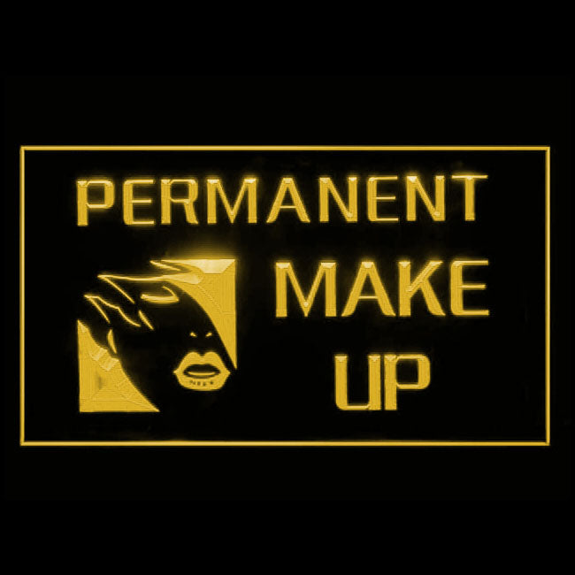 160014 Permanent Make Up Beauty Salon Home Decor Open Display illuminated Night Light Neon Sign 16 Color By Remote