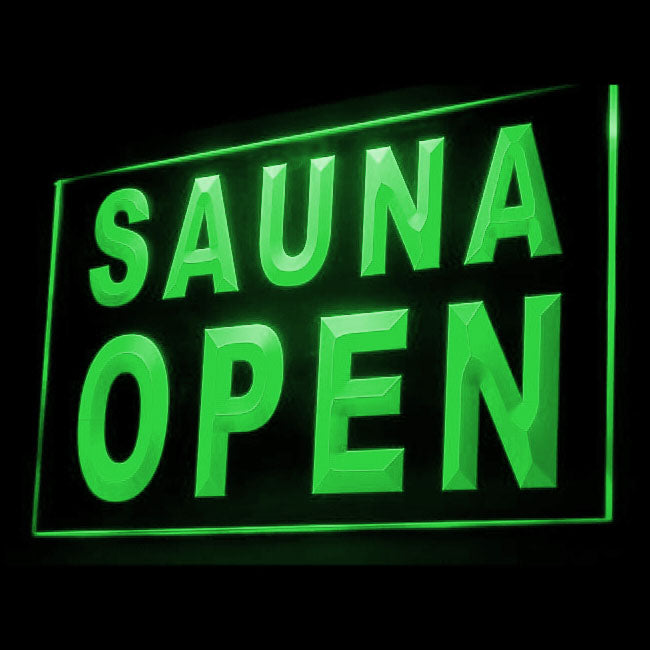160029 Sauna Massage Beauty Shop Home Decor Open Display illuminated Night Light Neon Sign 16 Color By Remote