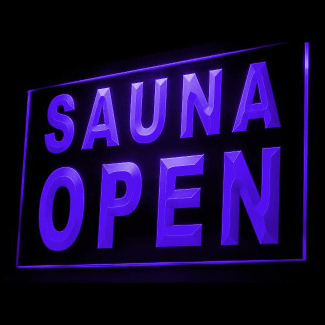 160029 Sauna Massage Beauty Shop Home Decor Open Display illuminated Night Light Neon Sign 16 Color By Remote