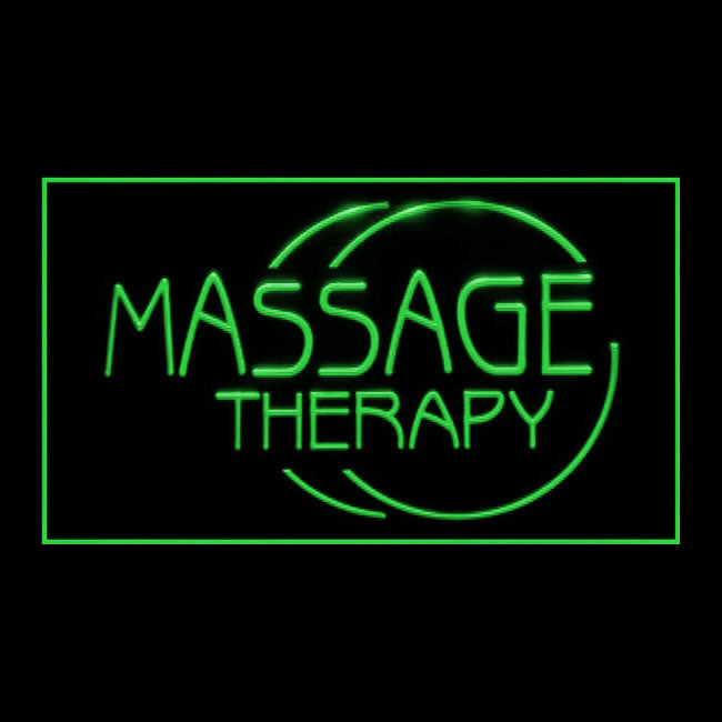 160035 Massage Therapy Beauty Salon Home Decor Open Display illuminated Night Light Neon Sign 16 Color By Remote