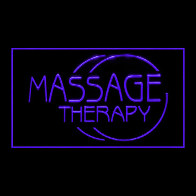 160035 Massage Therapy Beauty Salon Home Decor Open Display illuminated Night Light Neon Sign 16 Color By Remote