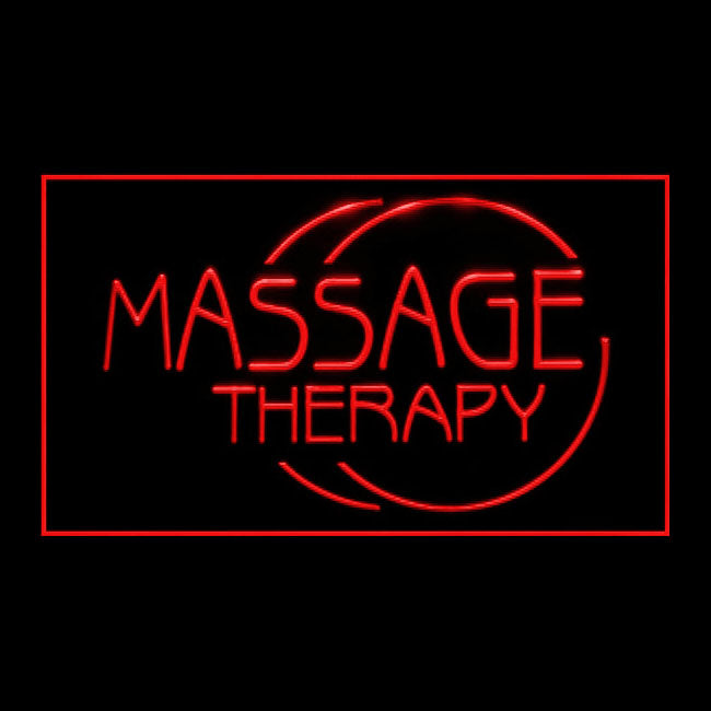160035 Massage Therapy Beauty Salon Home Decor Open Display illuminated Night Light Neon Sign 16 Color By Remote