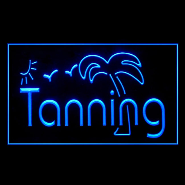 160042 Tanning Beauty Salon Shop Home Decor Open Display illuminated Night Light Neon Sign 16 Color By Remote