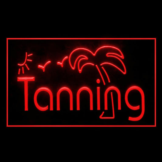 160042 Tanning Beauty Salon Shop Home Decor Open Display illuminated Night Light Neon Sign 16 Color By Remote