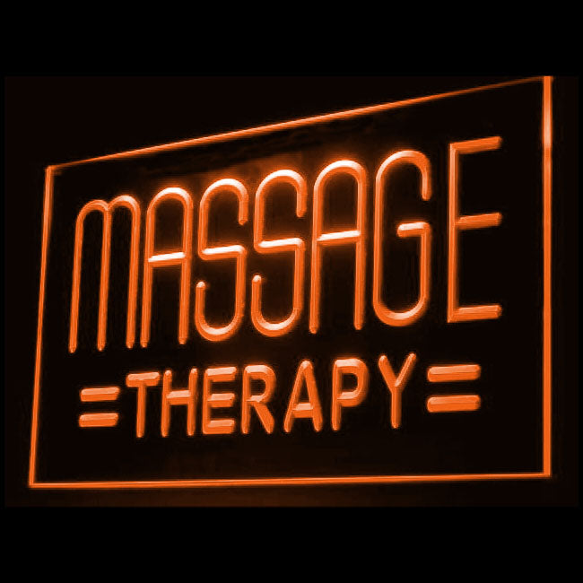 160043 Massage Therapy Beauty Salon Home Decor Open Display illuminated Night Light Neon Sign 16 Color By Remote