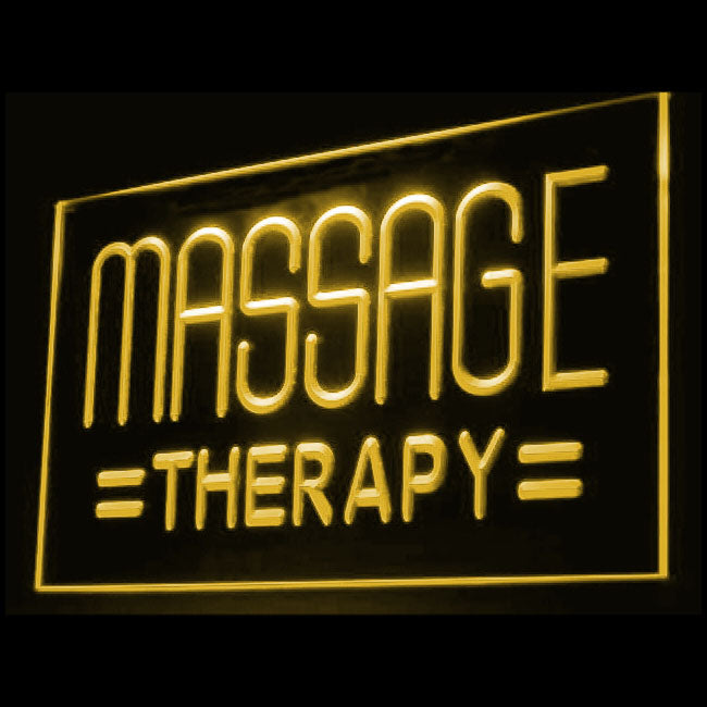 160043 Massage Therapy Beauty Salon Home Decor Open Display illuminated Night Light Neon Sign 16 Color By Remote