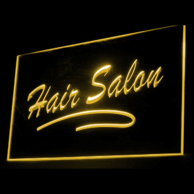 160053 Barber Shop Hair Cut Beauty Salon Home Decor Open Display illuminated Night Light Neon Sign 16 Color By Remote