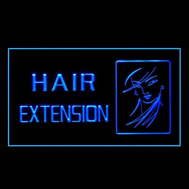 160063 Hair Extension Beauty Salon Home Decor Open Display illuminated Night Light Neon Sign 16 Color By Remote