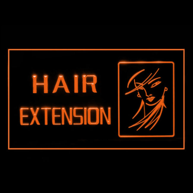 160063 Hair Extension Beauty Salon Home Decor Open Display illuminated Night Light Neon Sign 16 Color By Remote