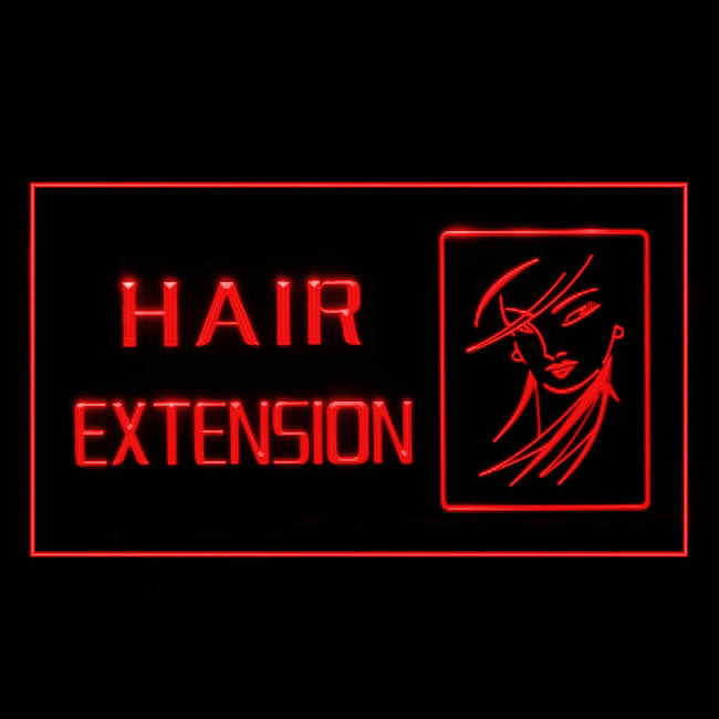 160063 Hair Extension Beauty Salon Home Decor Open Display illuminated Night Light Neon Sign 16 Color By Remote