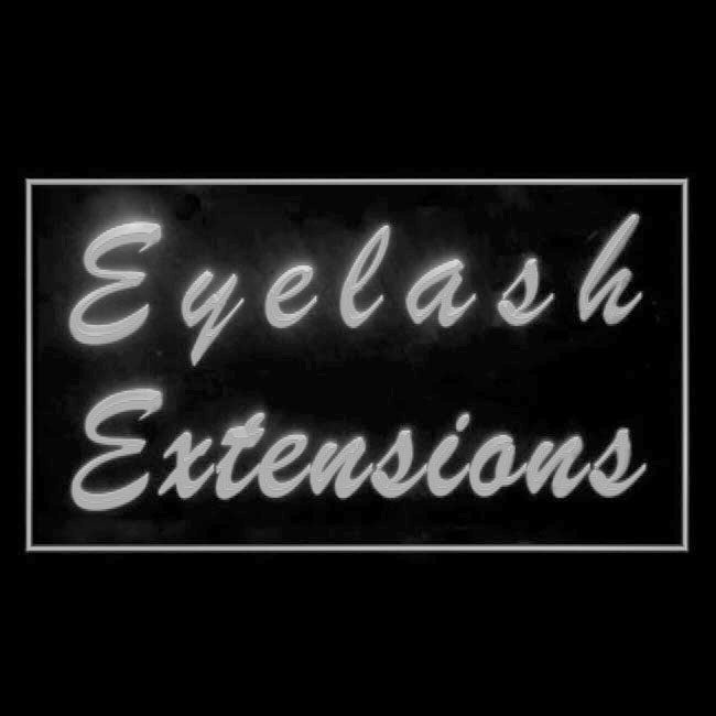 160066 Eyelash Extensions Beauty Salon Shop Home Decor Open Display illuminated Night Light Neon Sign 16 Color By Remote