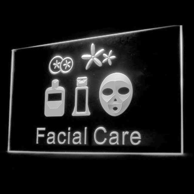 160070 Facial Care Beauty Salon Shop Home Decor Open Display illuminated Night Light Neon Sign 16 Color By Remote