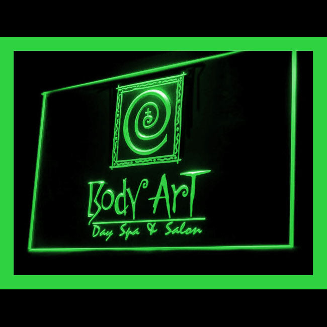 160082 Body Art Tattoo Studio Beauty Salon Home Decor Open Display illuminated Night Light Neon Sign 16 Color By Remote