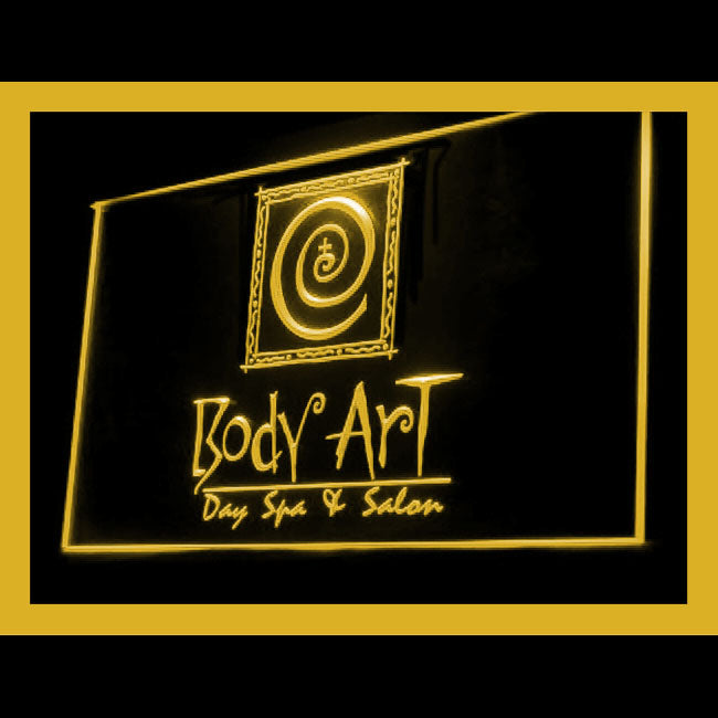 160082 Body Art Tattoo Studio Beauty Salon Home Decor Open Display illuminated Night Light Neon Sign 16 Color By Remote