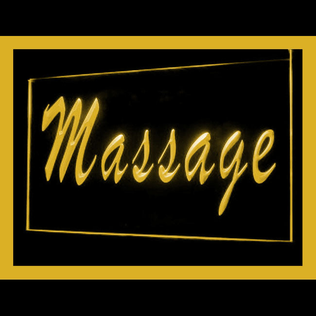 160095 Massage Beauty Salon Shop Home Decor Open Display illuminated Night Light Neon Sign 16 Color By Remote
