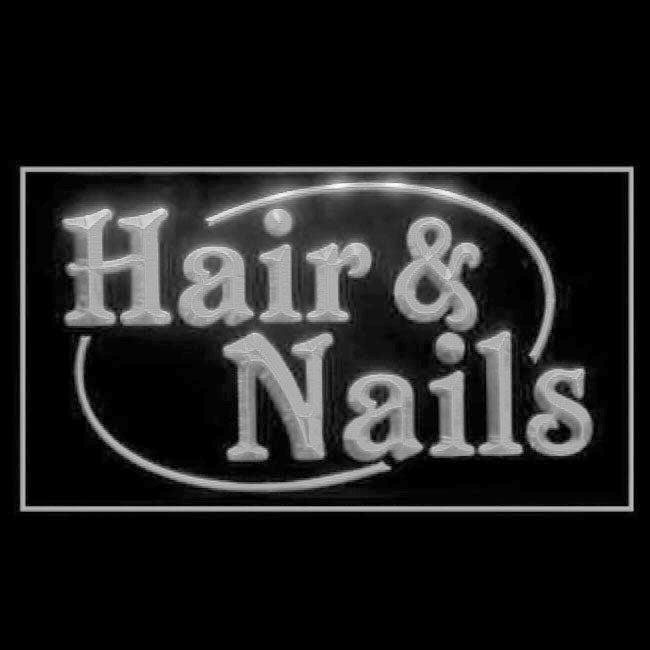 160134 Hair Nails Beauty Salon Home Decor Open Display illuminated Night Light Neon Sign 16 Color By Remote