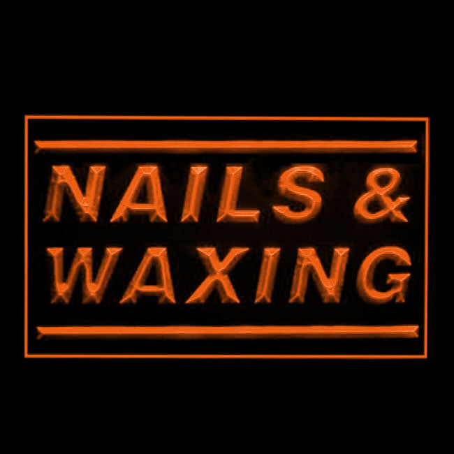 160141 Nails Waxing Beauty Salon Home Decor Open Display illuminated Night Light Neon Sign 16 Color By Remote