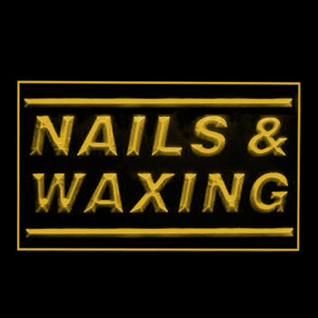 160141 Nails Waxing Beauty Salon Home Decor Open Display illuminated Night Light Neon Sign 16 Color By Remote