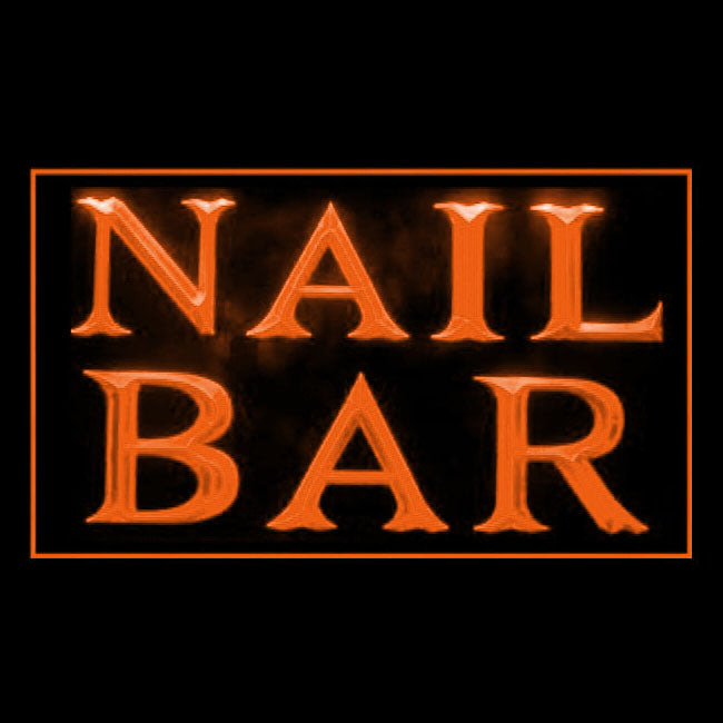 160142 Nail Bar Beauty Salon Home Decor Open Display illuminated Night Light Neon Sign 16 Color By Remote