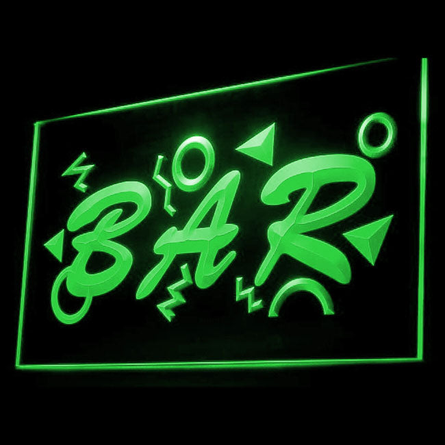170003 Bar Pub Club Home Decor Open Display illuminated Night Light Neon Sign 16 Color By Remote